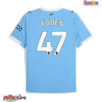 Camiseta Manchester City Phil Foden #47 Primera Equipación 2025-26 manga corta